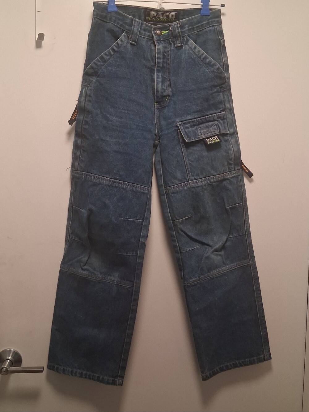 Vintage Y2K Wide Leg Carpenter Jeans 100% Cotton